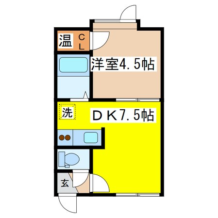 エッセンハイムの物件間取画像